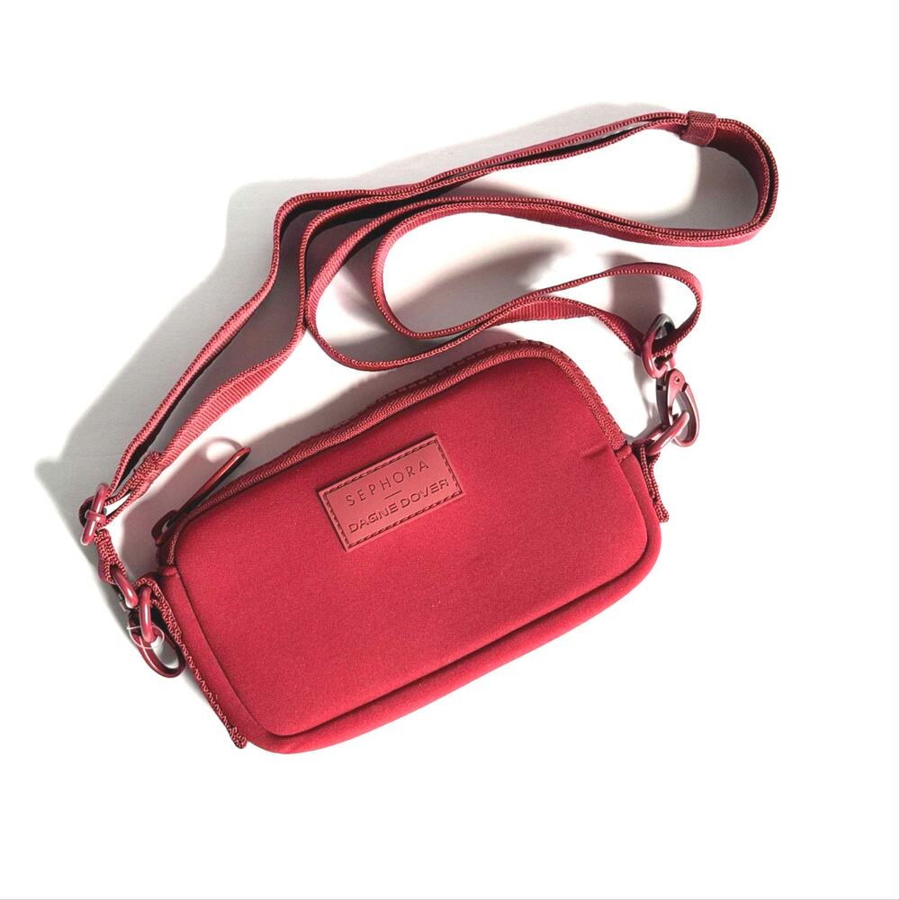 Dagne Dover Crossbody Bag Womens Small Burgundy Sephora Zip Adjustable Strap